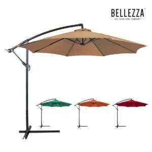 Belleze Cantilever Umbrella 10’ Tilt
