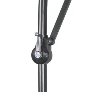 BestChoiceProducts Offset Umbrella Crank Mechanism