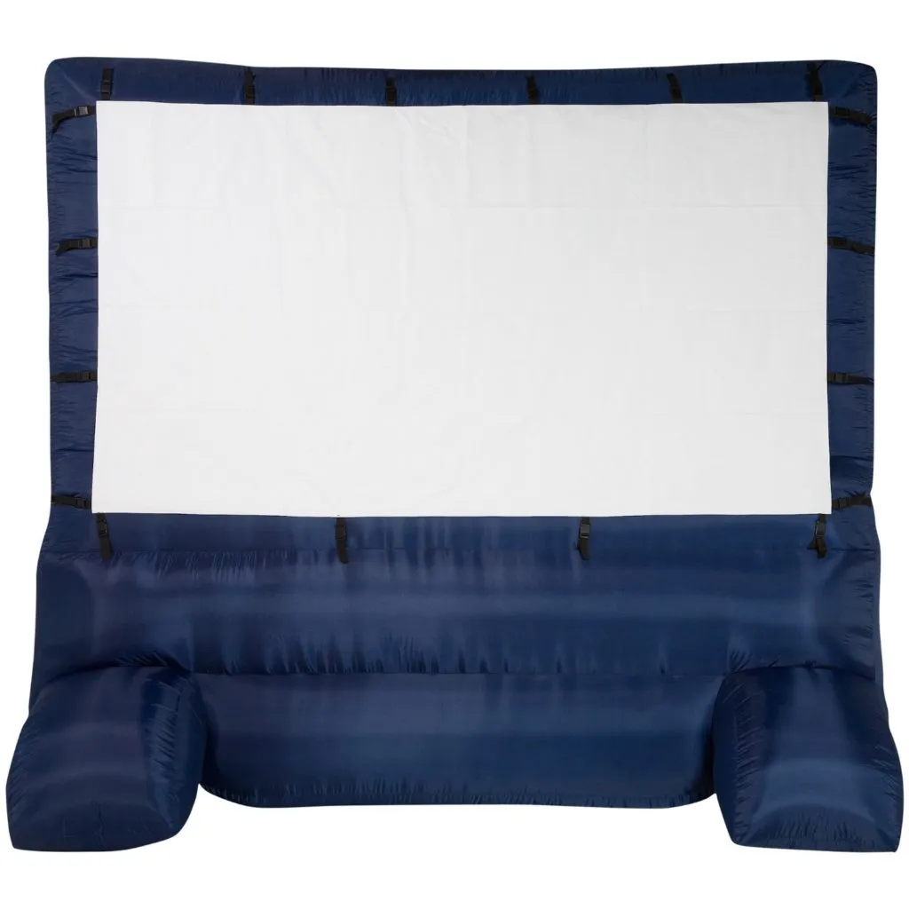 Gemmy 39127-32 Deluxe Blow Up Projector Screen, 12-Ft. Widescreen
