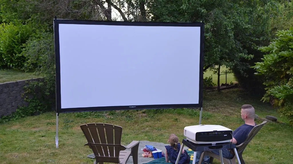 Visual Apex ProjectoScreen120HD Portable Movie Theater Projector Screen 16:9 format