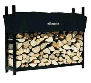 Woodhaven 5’ Firewood Rack The Best Firewood Log Rack