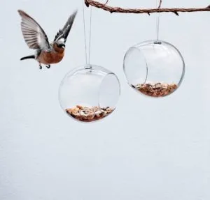 Eva Solo Mini Bird Feeders Two Pieces