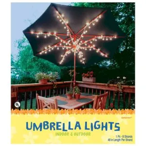 Grasslands Road Patio Umbrella Lights