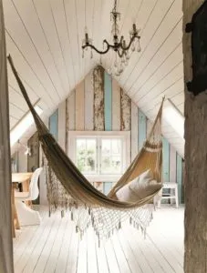 A Beautiful Indoor Hammock. Source: Pinterest