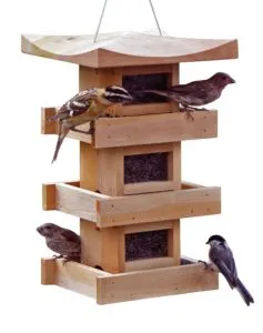 Naturalyards Pagoda Bird Feeder 3 Level