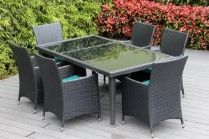 Ohana 14 Piece Set Dining Table and Chairs