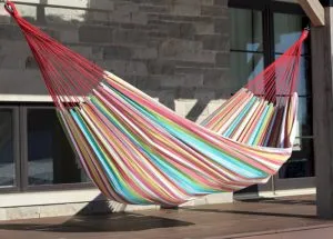 Vivere Brazilian Double Hammock Salsa