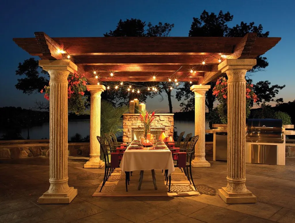 Beautiful Pergola Lights. Source: USNow