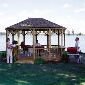 monterey wood gazebo