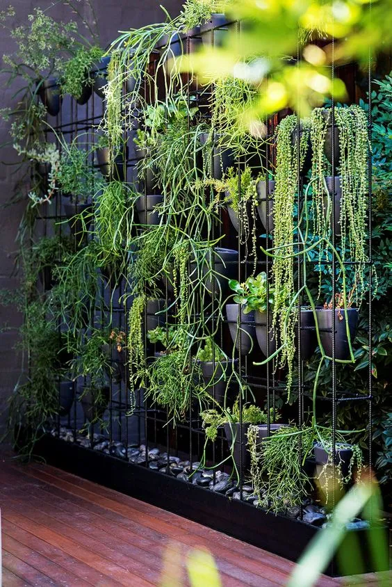 Industrial Living Wall Source HomesToLove