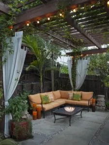 Pergola with Vines. Source: DhaliaFashion