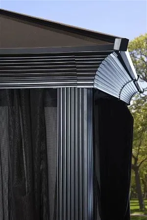 Sojag Sedona Roof, one of the Best Metal Gazebo Kits available!