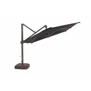 Sorara USA 10' x 10' Cantilever Square Umbrella. The Best Articulating Patio Umbrella Available