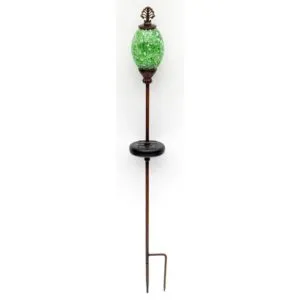 Trendscape Single PC Green Egg Ball Solar LED Light