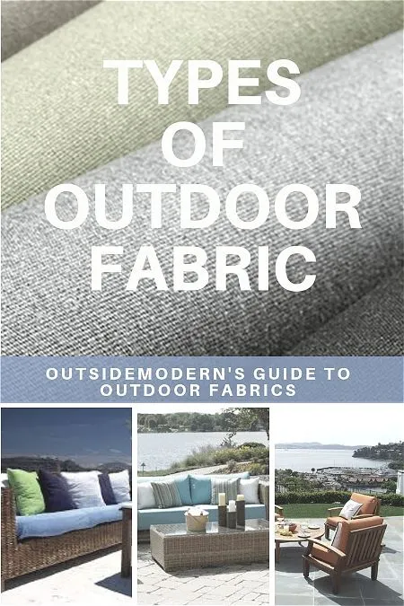 Types of Outdoor Fabric