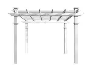 Venetian Vinyl Pergola - VA42022