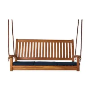 Teak Swing with Cushions by All Things Cedar