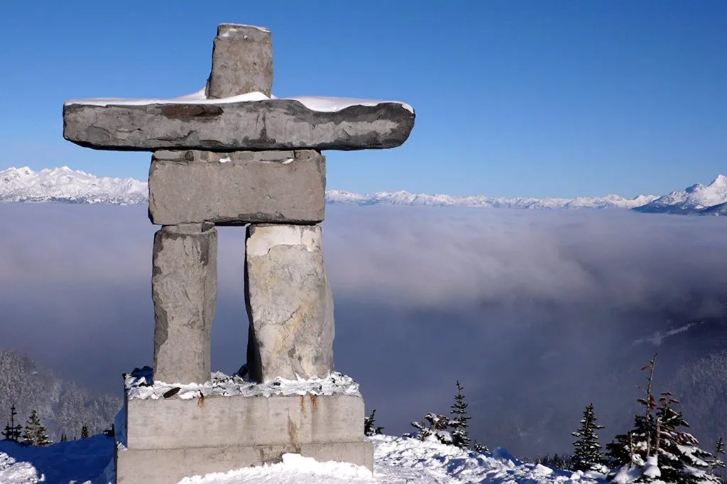 Large Scale Inukshuk Statue