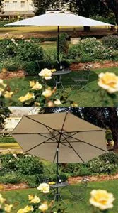 Coolaroo Market Umbrella Smoke 11-Feet