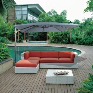 Domi Outdoor Living 10’ Offset Umbrella
