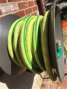 Flexzilla Garden Hose on an Eley Rapid Reel