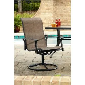 Garden Oasis Swivel Arm Chair Detail
