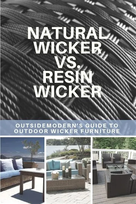 Natural Wicker vs Resin Wicker Furniture