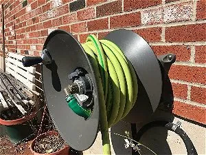 The Best Garden Hose Reel: Eley Rapid Reel Wall Mount