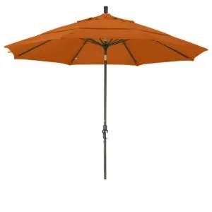 California Umbrella 11’ Double Wind Vent Market Umbrella