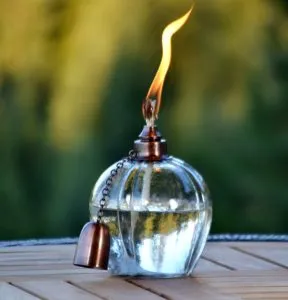 H Potter Patio Garden Table Top Deck Torch