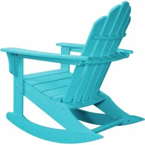 Hanover Outdoor Furniture Adirondack Rocker - Blue