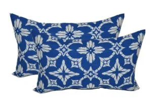 Resort Spa Home Decor Outdoor Sunbrella Lumbar Pillows