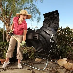 Lifetime 60058 Compost Tumbler, Single Chamber