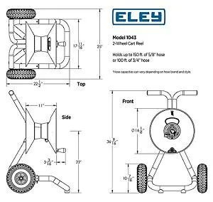 Eley 1043 Dimensions
