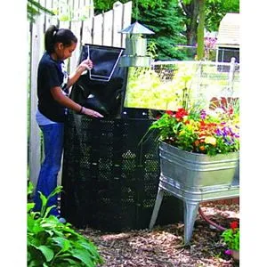 Geobin Compost Bin Expanded to Full Capacity