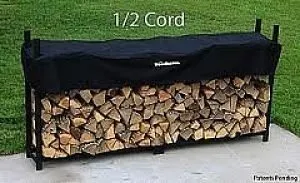 Woodhaven Log Rack 8’