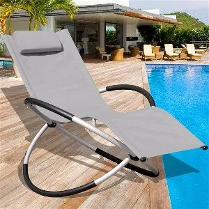 Sundale Zero Gravity Chair Gray