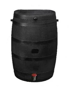 RTS Home Accents Black Eco Barrel