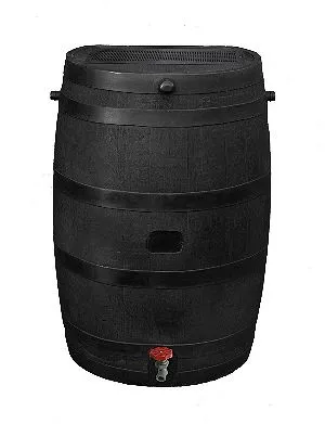 RTS Home Accents Black Eco Barrel