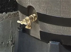 RTS Rain Barrel Brass Spigot