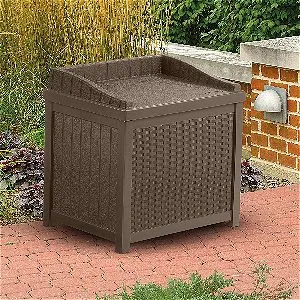 Suncast 22 Gallon Deck Box and Seat SSW1200