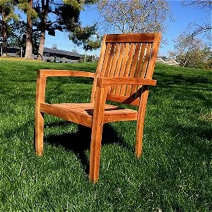 Bayview Patio Teak Arm Chair