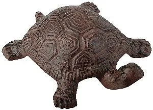 Esschert Design Cast Iron Decorative Turtle, Large