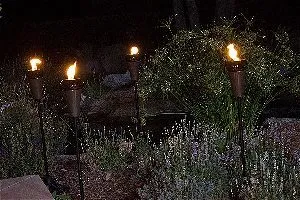 Island King Metal Tiki Torches