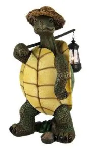 Turtle with Solar Light, Solar Turtle Statue