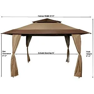 Z-Shade Dimensions