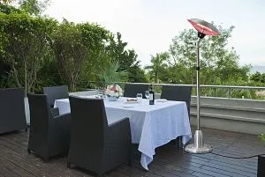 AZ Patio Heaters Electric Patio Heater with Tilt Adjust