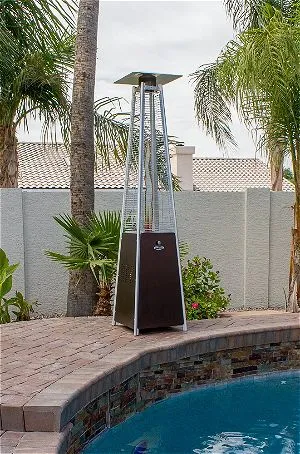 AZ Patio Heaters Pyramid Gas Heater