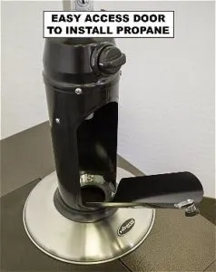 AZ Patio Heaters Propane Tank Storage