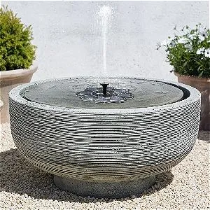 TekHome Solar Fountain in a Pot